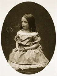 Alice Murdoch, 19. Juli 1856 (Sepia-Foto)